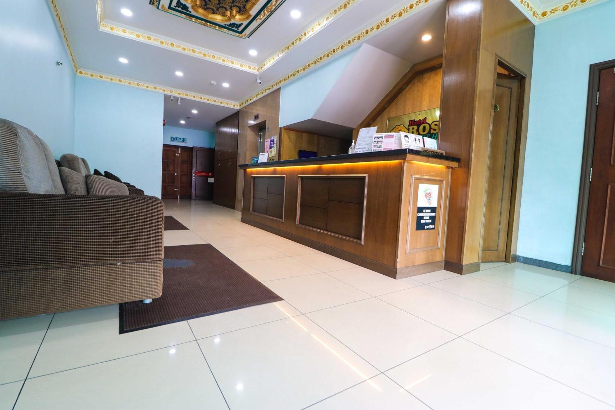 Hotel Rose Crest Hill, Cameron Highland Tanah Rata Exterior foto